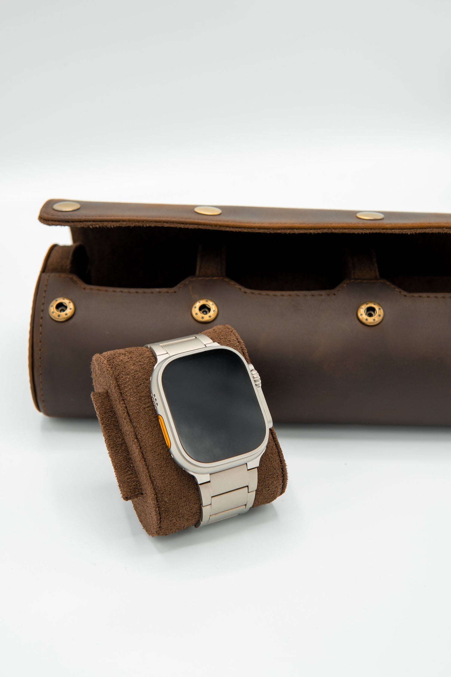 Leather Watch Roll