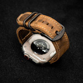 Vintage Military Leather Strap