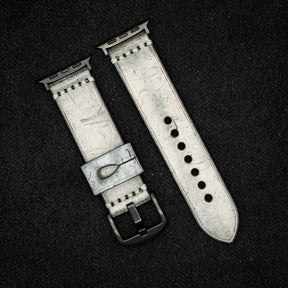 Vintage Leather Strap – Light Blue